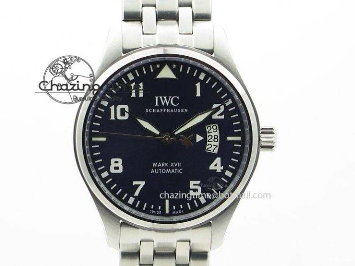 MIROTIME 0417 Portugieser Chrono  42 IW390406 RG ZF 1:1 Best Edition Blue Dial on Brown Leather Strap A Durable 7129